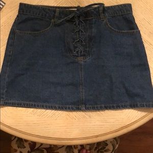 Forever 21 denim skirt
